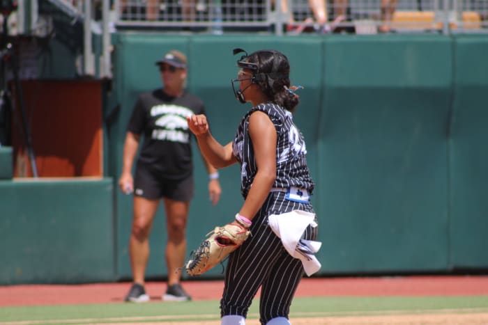 Santa Gertrudis Academy Grandview 3A UIL state semifinals Texas softball playoffs 053123 Andrew McCulloch 65